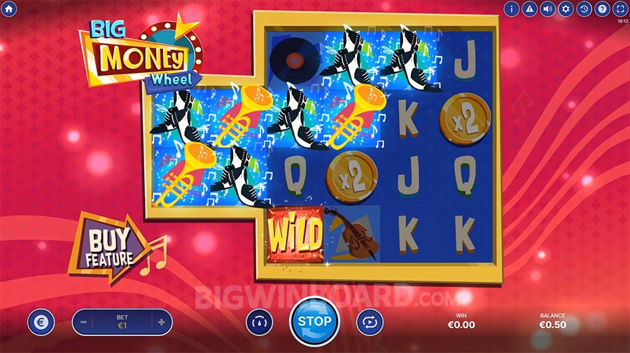 Cảm nhận những trải nghiệm hấp dẫn của các game slot Fun88, Big Money Wheel mang đến phần thưởng lên đến 1,000,000x cho những người chiến thắng!