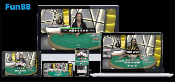 Chơi trò chơi Ezugi Royal Poker trên Fun88 Casino Online: Niềm vui và chiến lược