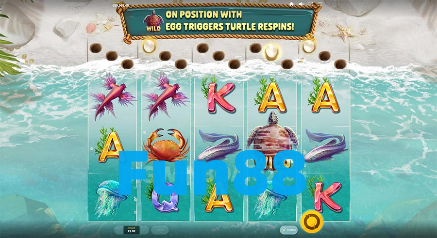 Bí mật của Fun88 Slot: Cách chơi độc đáo và chiến lược chiến thắng của Turtle Paradise!