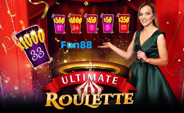 Cùng Trải Nghiệm Vòng Quay Thú Vị Của Ultimate Roulette Tại Fun88 Casino Trực Tuyến!