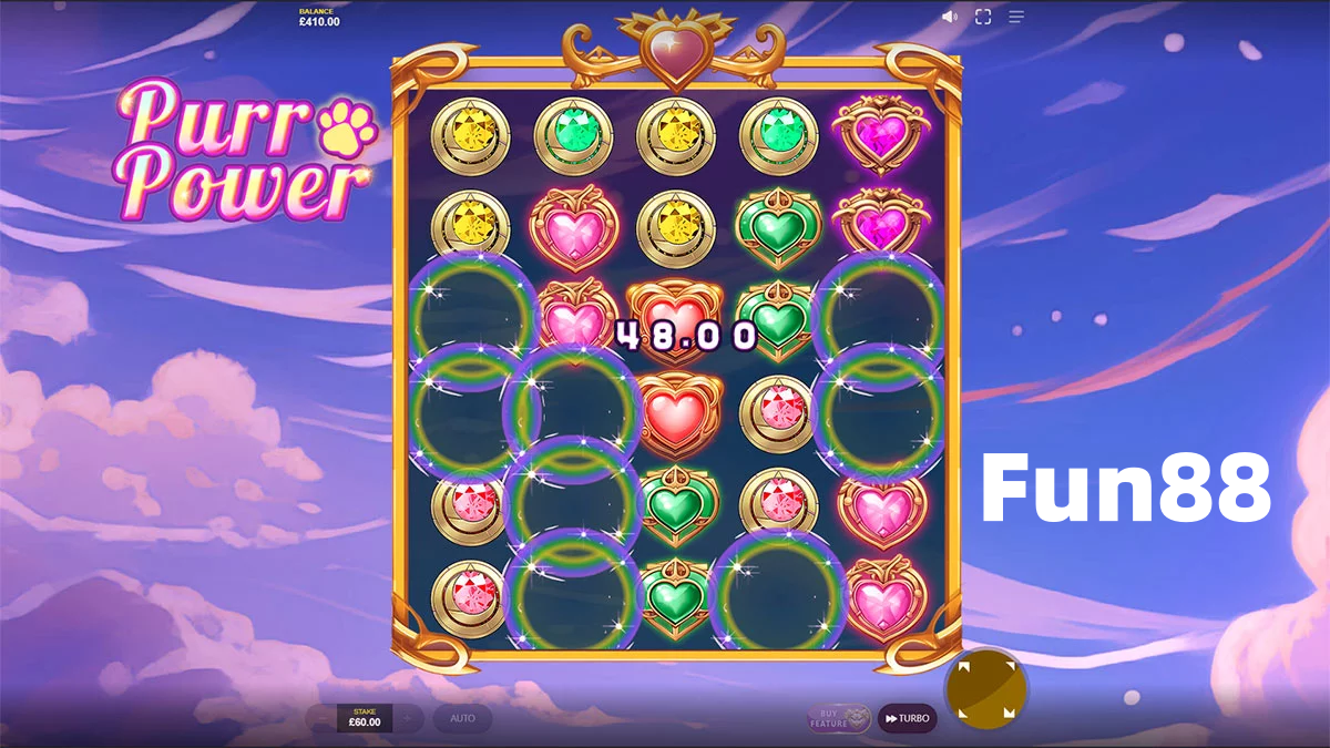 Thế Giới Anime Trong Purr Power: Trải Nghiệm Fun88 Slot Độc Đáo