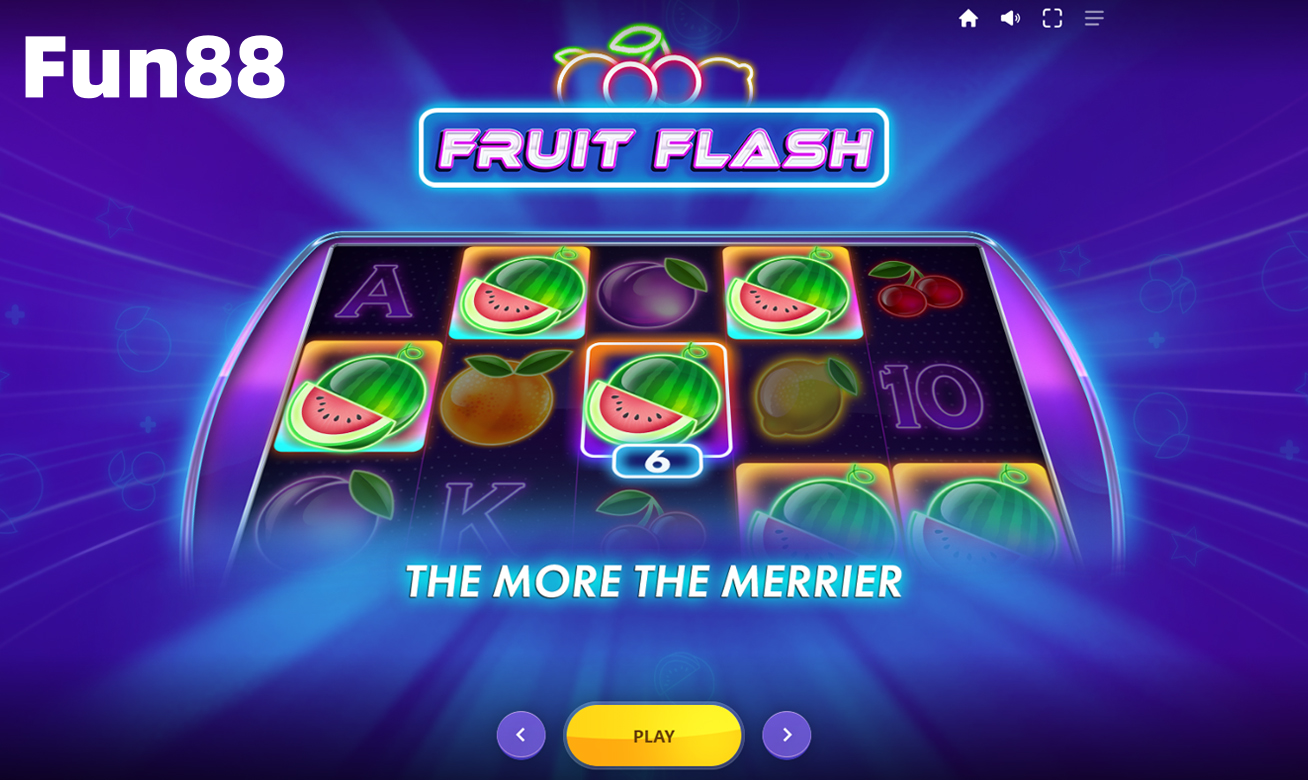 Fruit Flash Tại Fun88 Slots: Lên Đỉnh Giải Thưởng Với Thang Giải Thưởng Độc Đáo!